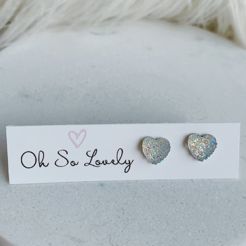 Crystal  Druzy Heart