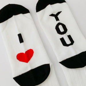 I love you socks