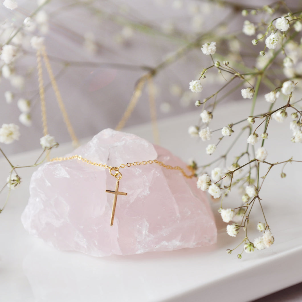 Mallory Cross Necklace
