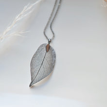 Real leaf necklace