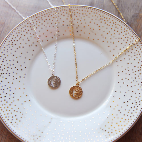 Sun + Moon Necklace