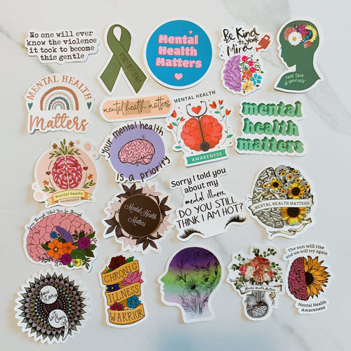 Mental Health Awareness Stickers
