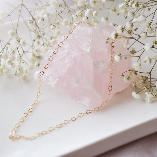 Sweet Heart choker necklace