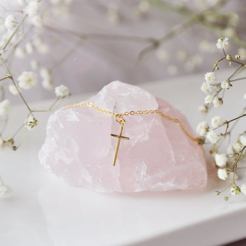 Mallory Cross Necklace