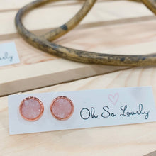 Druzy with Rose Gold Setting Collection