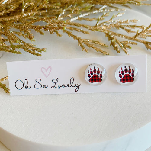 Plaid Bear Claw