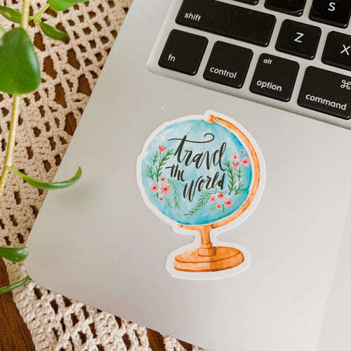Travel the World Sticker