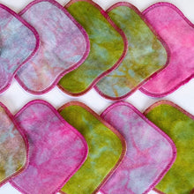 Strawberry Kiwi Smoothie 6-pack tie dye organic wipes