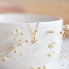 WILD FLOWER Dainty, Whimsical Necklace
