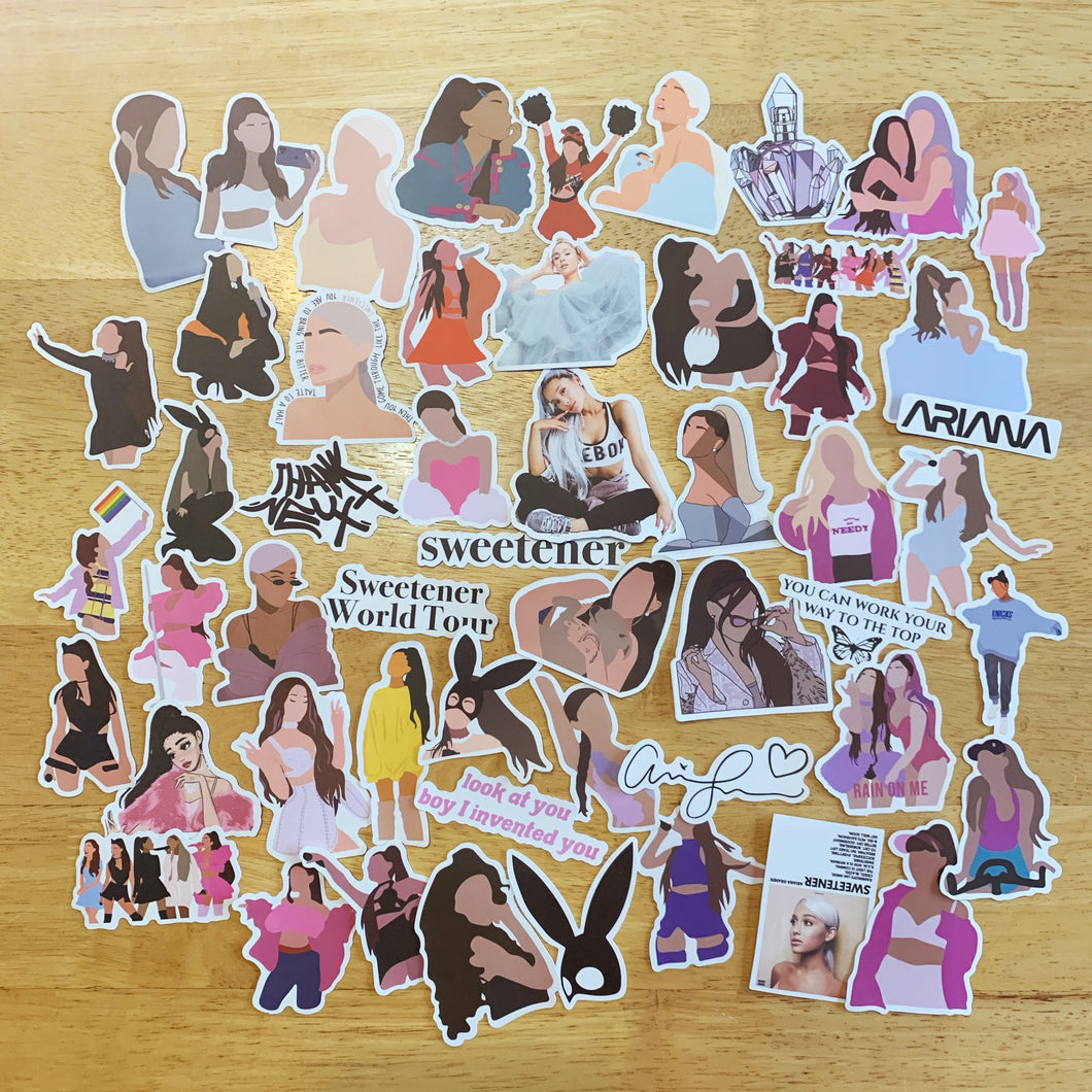 Ariana Grande Sticker Set