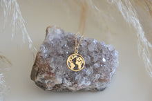 World Map Necklace