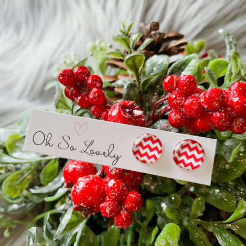 Red chevron