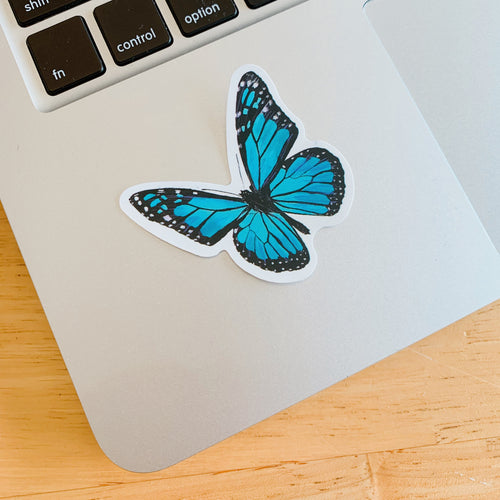 Butterfly sticker