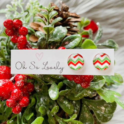 Christmas chevron