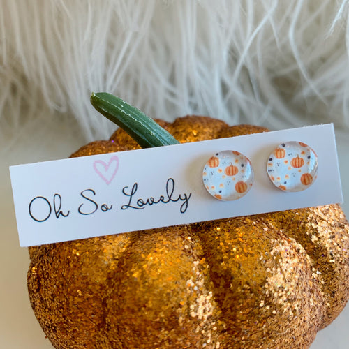 Pumpkins and ghosts