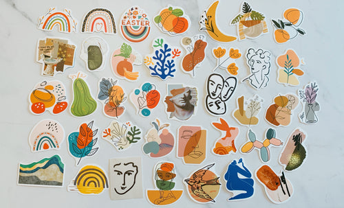 Abstract stickers