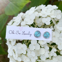 Howlite Stud Earrings